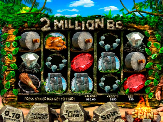 2 Million BC mobile slot game screenshot image