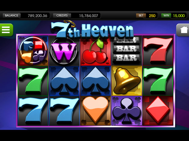 7th Heaven mobile slot game screenshot image