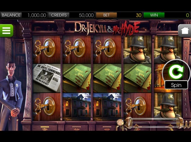 Dr Jekyll & Mr Hyde Mobile Slot Game screenshot image