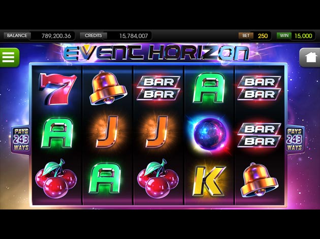 Event Horizon mobile Slot game screenshot image