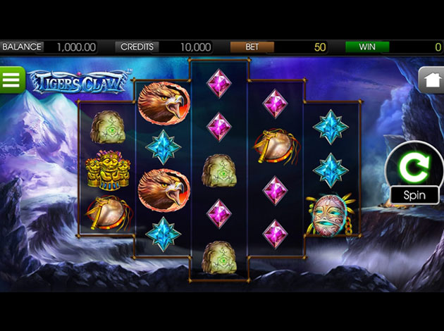 Tiger’s Claw mobile slot game screenshot image