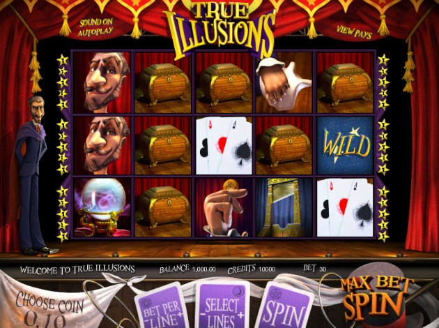 True Illusions mobile table game screenshot image