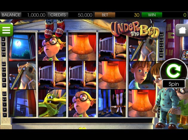 Under the Bed mobile table game screenshot image