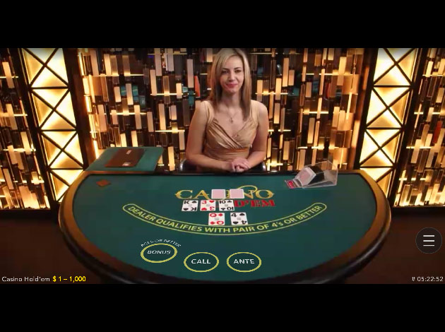 Casino Hold'em mobile screenshot image