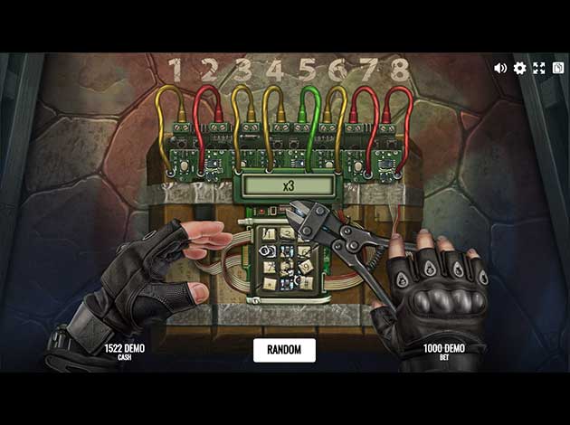 Bomb Squad mobile slot game screenshot image