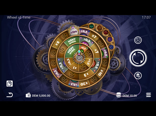  Wheel of Time mobile slot game screenshot image