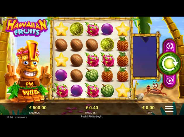  Hawaiian Fruits slot game mobile screenshot image