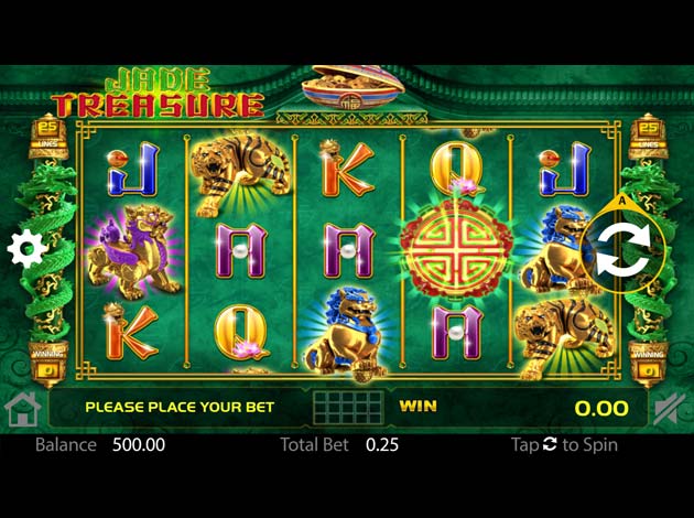  Jade Treasure slot game mobile screenshot image