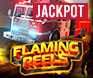 Flaming Reels slot game mobile slot game