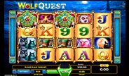 Wolf Quest slot game screenshot image