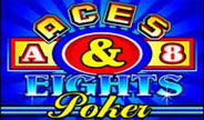 Microgaming Aces and Eights  Video Poker Game