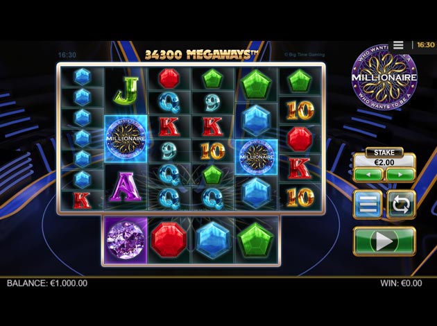 Who Wants to Be a Millionaire? mobile slot game screenshot image