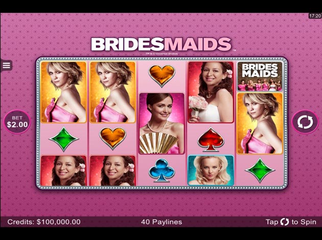  Bridesmaids mobile slot game screenshot image