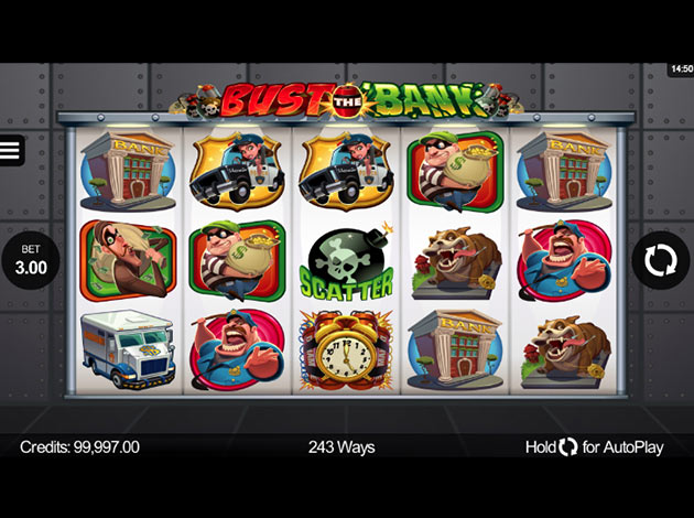  Bust the Bank mobile slot game screenshot image