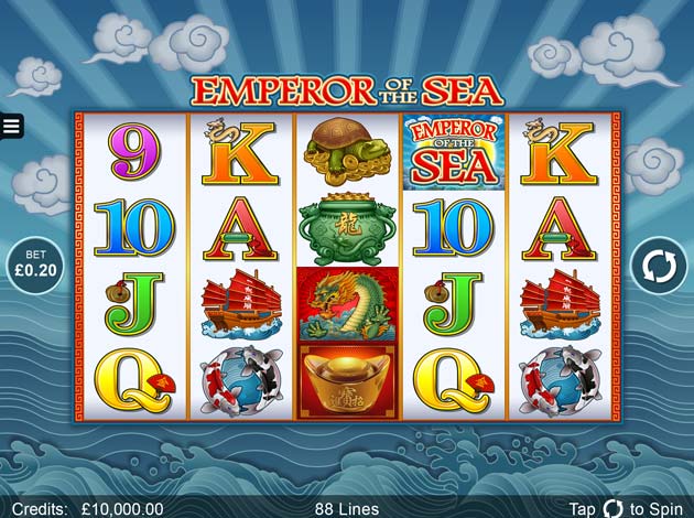  Emperor of the Sea mobile slot game screenshot image