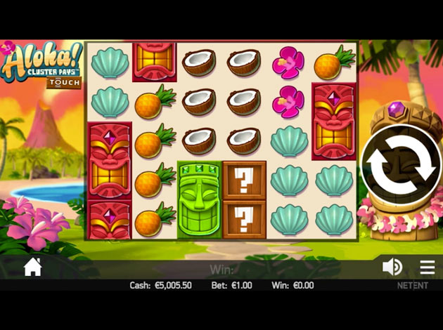 Aloha! Cluster Pays Slot game screenshot image