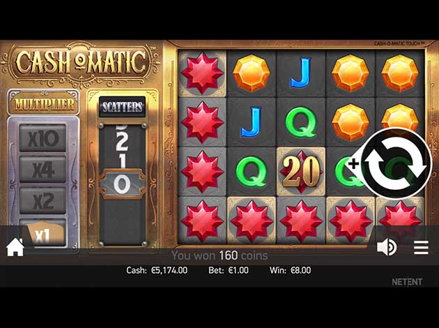 Cash-o-Matic Slot game mobile screenshot image