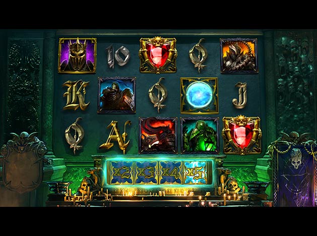  Dark King: Forbidden Riches mobile slot game screenshot image