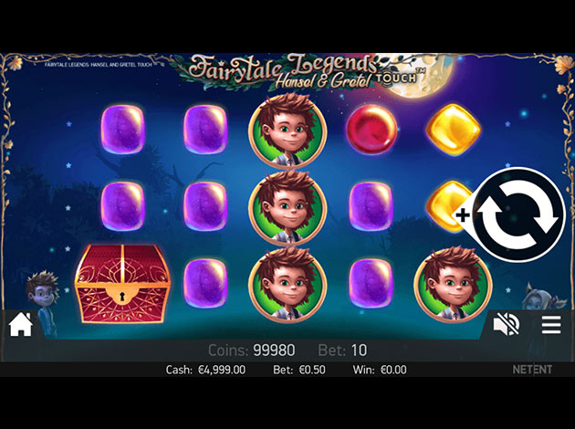 Fairy Tale Legends Hansel And Gretel Slot game mobile screenshot image