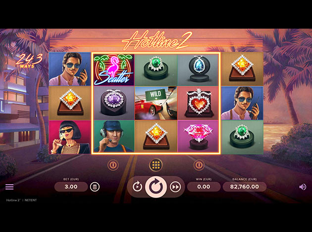  Hotline 2 mobile slot game screenshot image