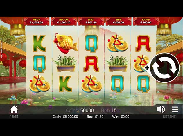 Imperial Riches Slot game mobile screenshot image