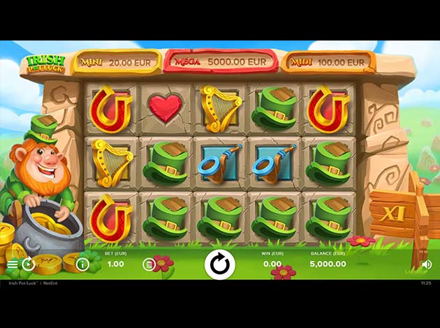  Irish Pot Luck mobile slot game screenshot image