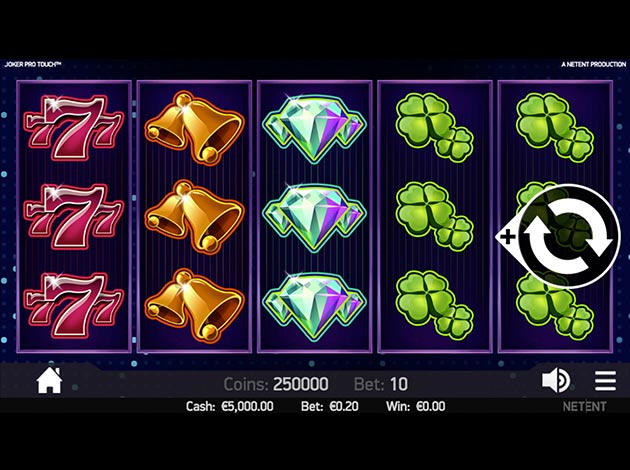 Joker Pro Slot game mobile screenshot image