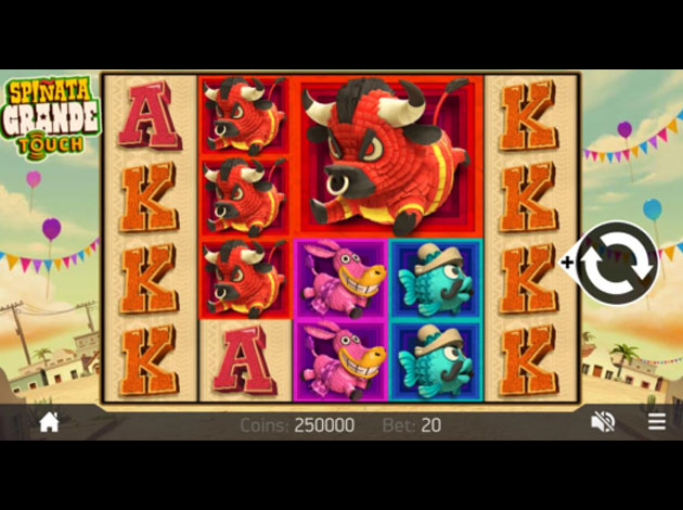 Spinata Grande Slot game mobile screenshot image