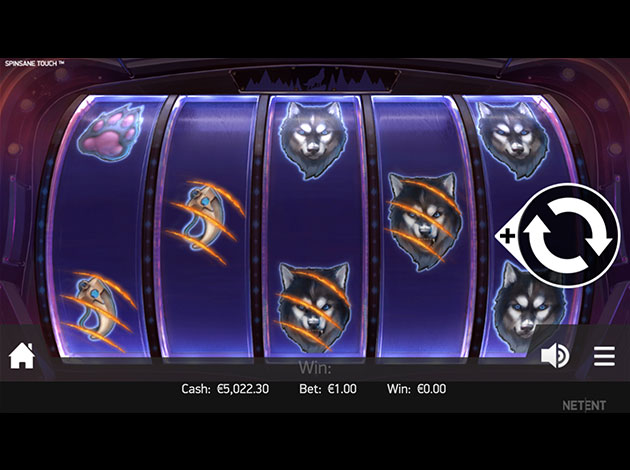 Spinsane Slot game mobile screenshot image