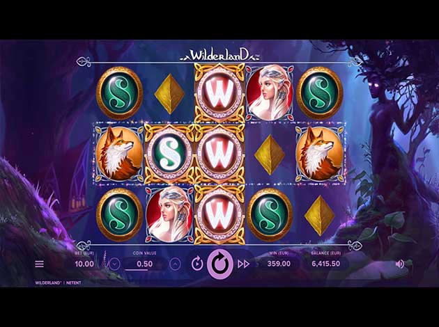  Wilderland mobile slot game screenshot image