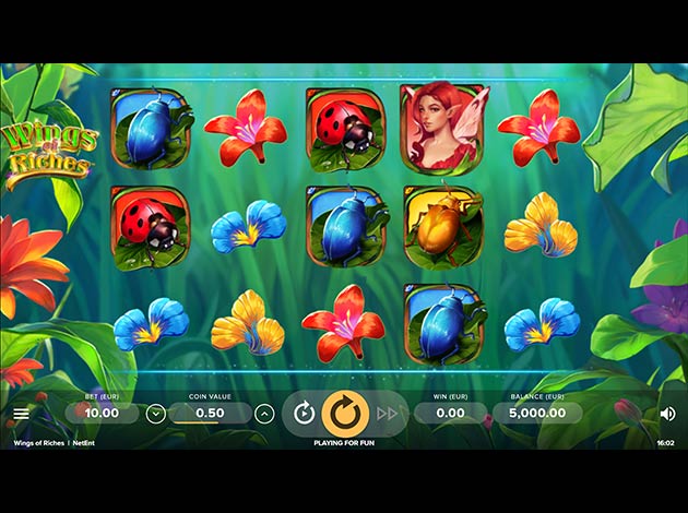  Wings of Riches mobile slot game screenshot image
