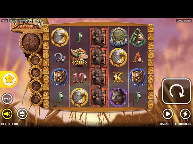  Buffalo Hunter mobile slot game screenshot image