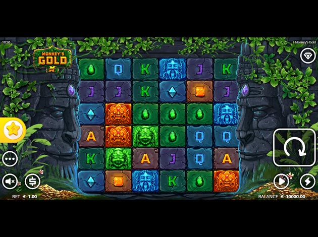  Monkey Gold xPays slot game mobile screenshot image