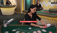  Blackjack A Live Casino Screenshot Image