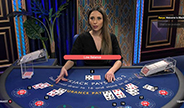  Blackjack Azure B Live Casino Screenshot Image