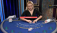  Blackjack Azure F Live Casino Screenshot Image