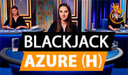 Pragmatic Play Blackjack Azure H Live Casino Thumbnail Image