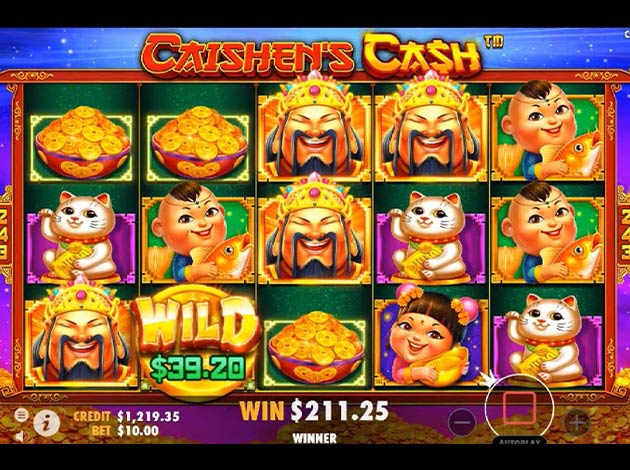  Caishen's Cash mobile slot game screenshot image