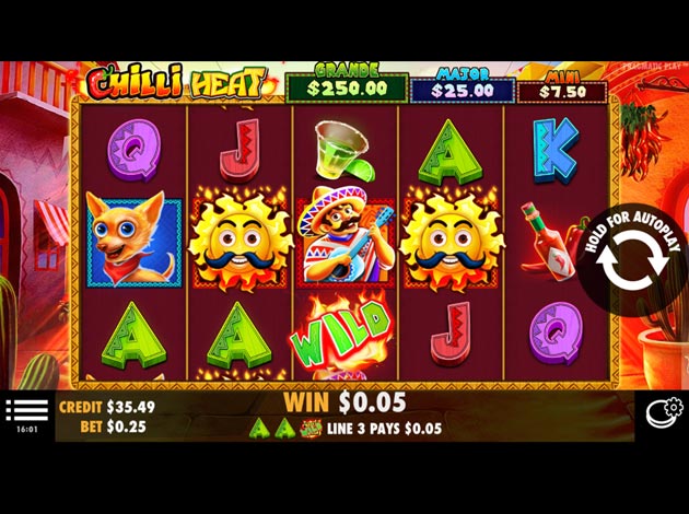  Chilli Heat mobile slot game screenshot image
