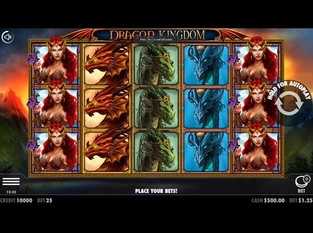  Dragon Kingdom mobile slot game screenshot image