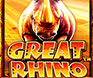 Pragmatic Play Great Rhino mobile slot game thumbnail image
