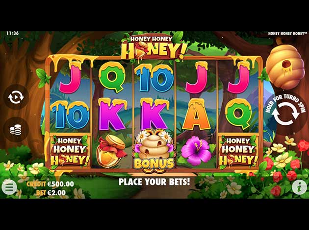  Honey Honey Honey mobile slot game screenshot image
