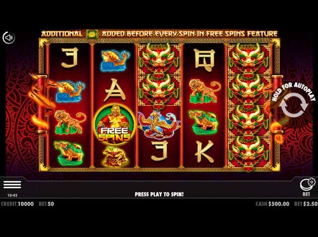  Lucky Dragons mobile slot game screenshot image