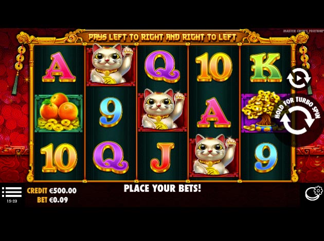  Master Chen's Fortune mobile slot game screenshot image