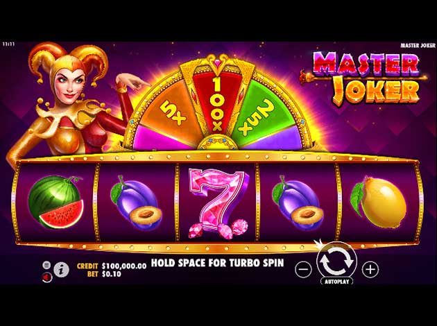  Master Joker mobile slot game screenshot image