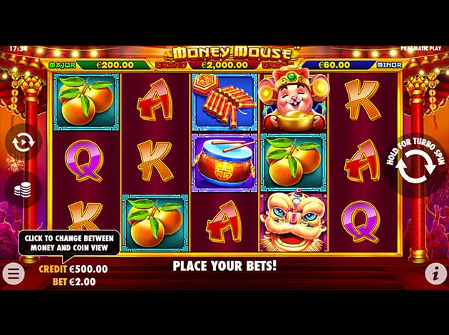  Money Mouse mobile slot game screenshot image