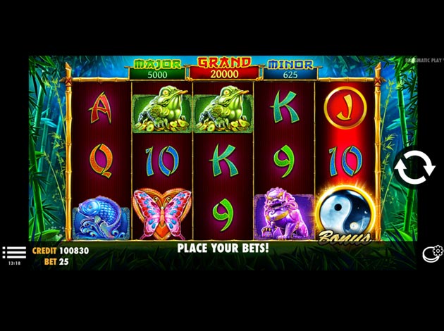  Panda's Fortune mobile slot game screenshot image