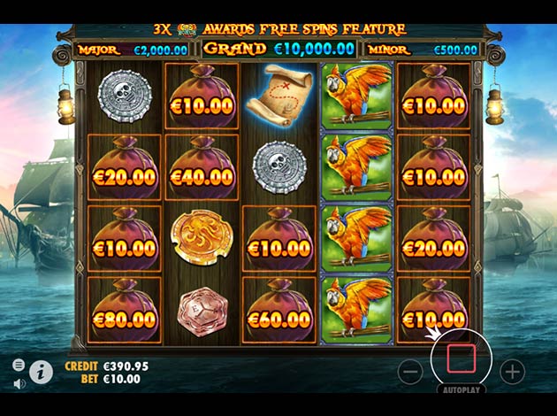  Pirate Gold mobile slot game screenshot image