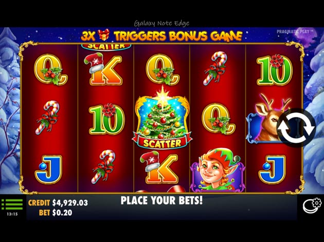  Santa mobile slot game screenshot image