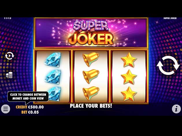  Super Joker mobile slot game screenshot image